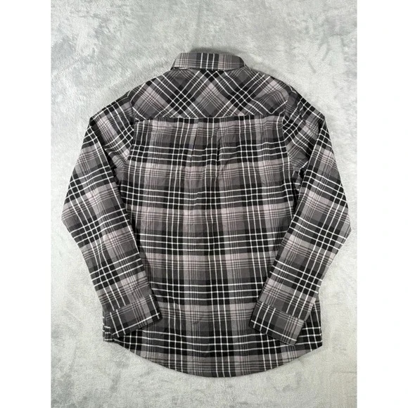 Browning Shirt Mens Medium Black‎ Grey Plaid Long Sleeve Button Up NWT - Picture 9 of 10